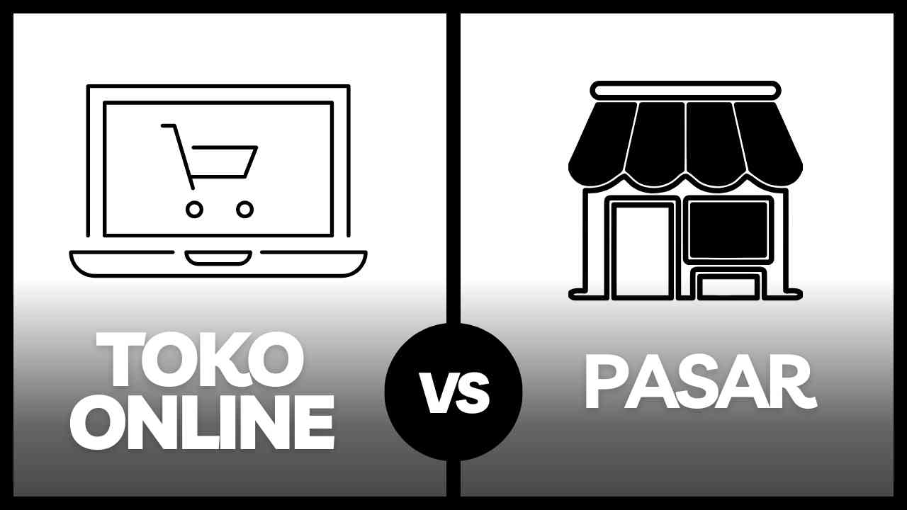 e commerce vs pasar tradisional