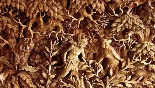 ekspresi cinta dalam seni ukir